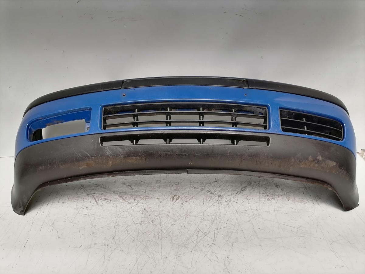 VW Golf 4 original Sto&szlig;stange Stossf&auml;nger vorn LA5C Surfblau Bj.2001